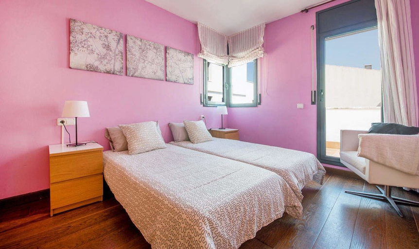Bedroom 3, Villa Déjà Vu with stunning sea views, Tarragona