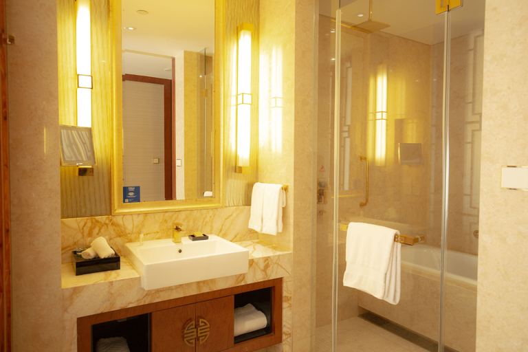 Bathroom 4, Hilton Tianjin Eco City, Tianjin