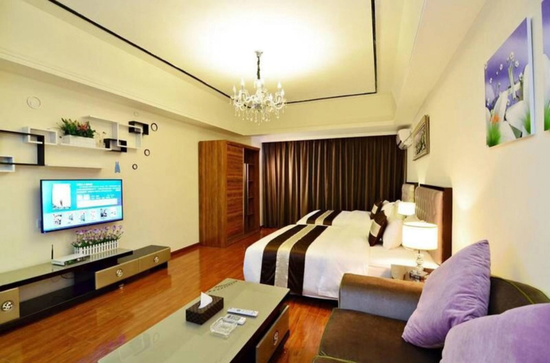 Bedroom 2, Atlantis International Holiday Apartment Hotel (Luogang Wanda Square), Guangzhou