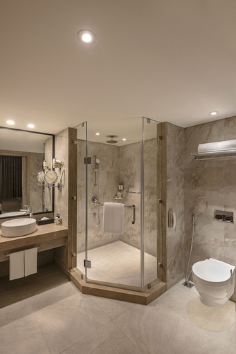 Bathroom 4, Lemon Tree Premier New Town Kolkata, North 24 Parganas