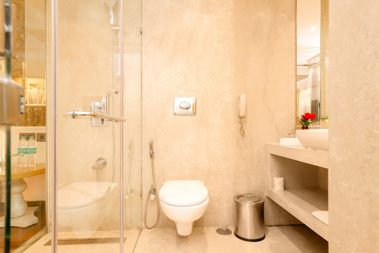 Bathroom 5, Hotel The Royal Plaza, Delhi