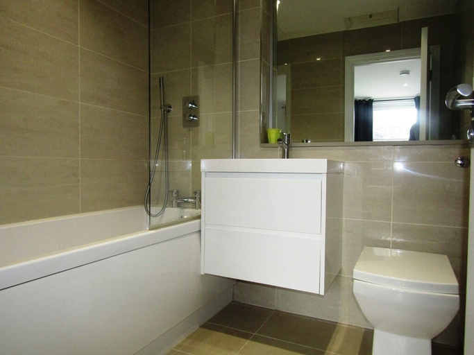 Bathroom 4, En-suite Room Kings Cross - 6, London