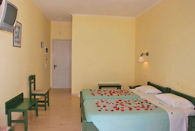 Bedroom 3, Paramonas Hotel, Ionian Islands