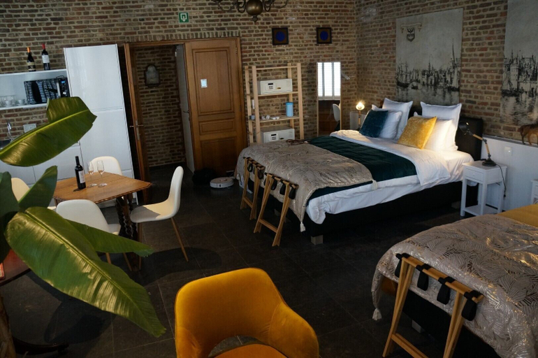 Bedroom 3, Charming Suites Jan Zonder Vrees, Antwerpen