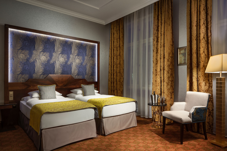 Bedroom 3, Art Deco Imperial Hotel, Praha 1