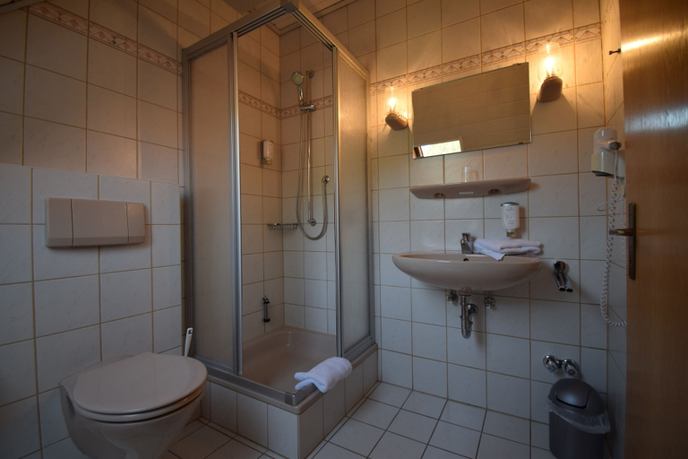 Bathroom 5, Hotel Gasthof Roseneck, Kronach