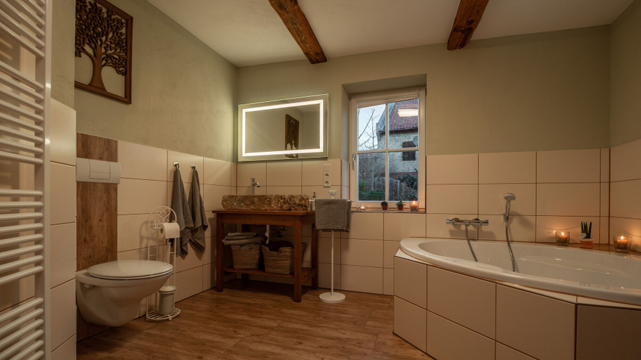 Bathroom 4, Gesindehaus Börnecke, Harz