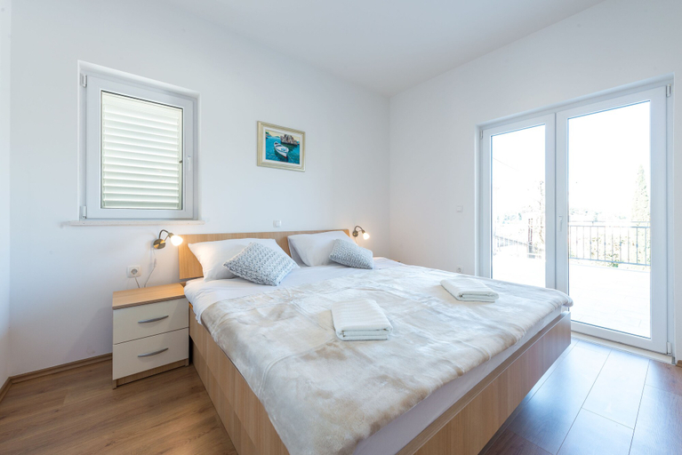 Bedroom 3, Apartments Rilovic, City and Sea view apartments, Konavle