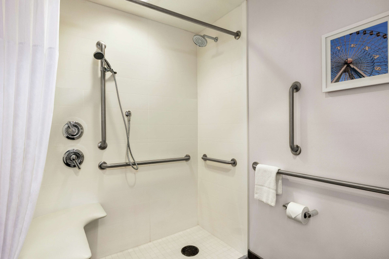 Bathroom 5, Hampton Inn & Suites Dallas-Mesquite, Dallas