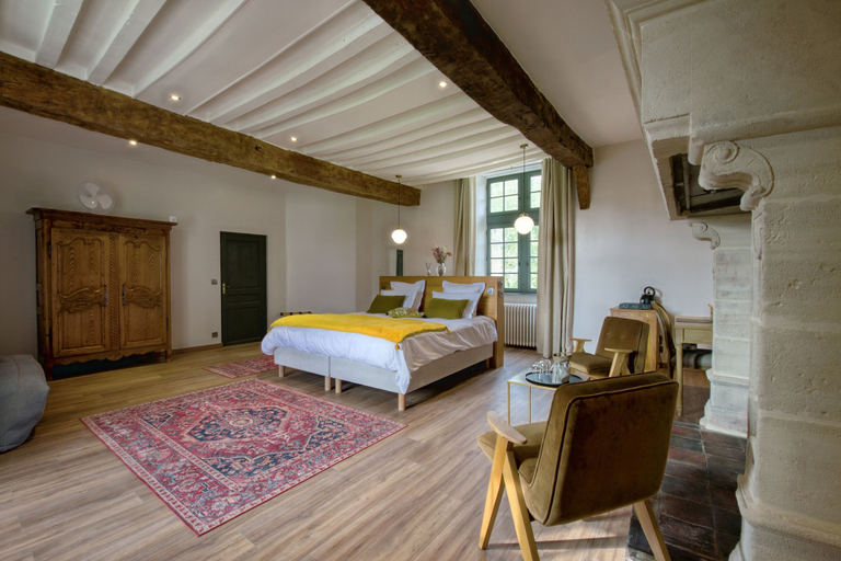 Bedroom 3, Le Château de Bernesq, Calvados