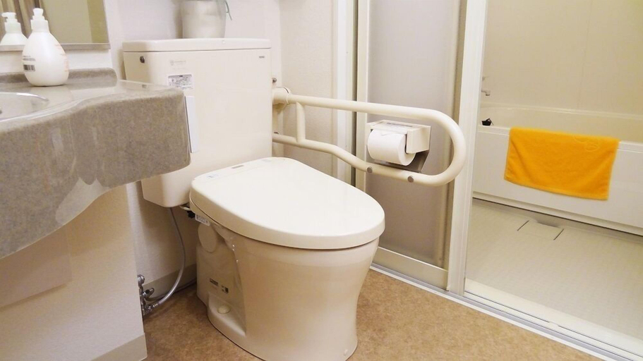 Bathroom 3, Family Lodge Hatagoya Yoshinogawa SA, Higashimiyoshi