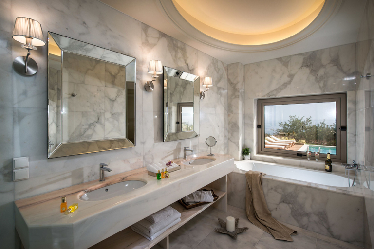Bathroom 4, Creta Blue Boutique Hotel, Crete
