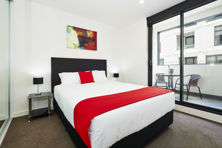 Bedroom 3, Melbourne Knox Central Apartment Hotel, Knox - North-West
