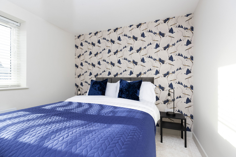 Bedroom 4, 1 Avery Gardens - 1 Bedroom Apartment, Darlington