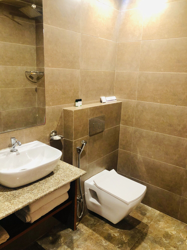 Bathroom 2, Red Crown Hotel, Delhi