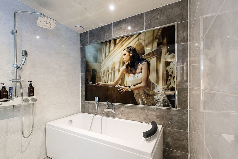 Bathroom 5, Theban Hotel, Chungju