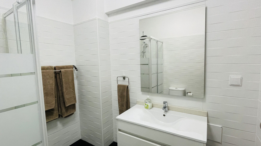 Bathroom, Aqua Plaza CIP, Albufeira