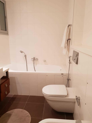 Bathroom, Luxury villa with private pier, Zallaq