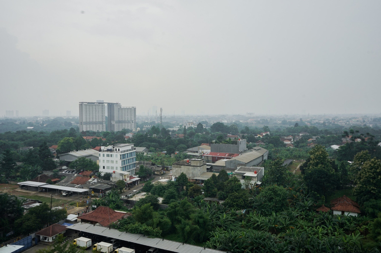 Exterior & Views, Simply Monochrome And Minimalist Studio At Serpong Greenview Apartment, Tangerang Selatan