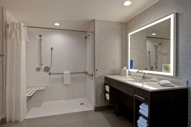 Bathroom 5, Home2 Suites by Hilton Barstow, San Bernardino