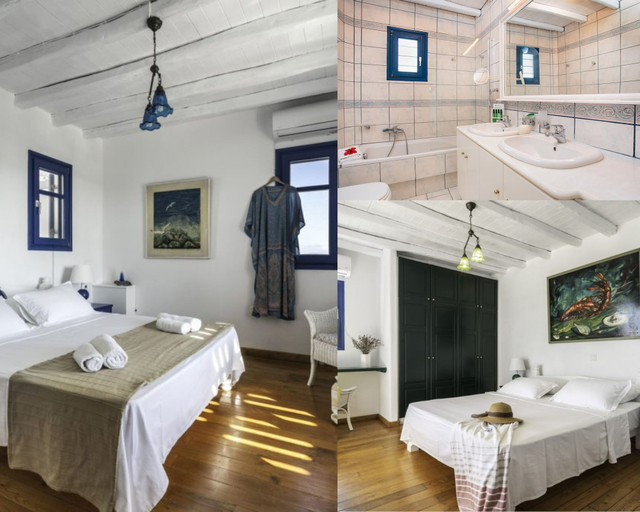 Bedroom 3, Martineli Residence, South Aegean