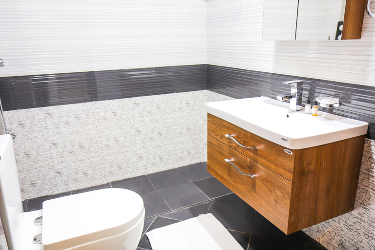 Bathroom, Studio Apartments in Glamz Tower, Dubai