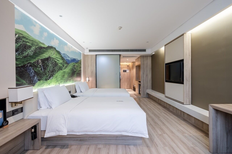 Bedroom 2, Atour Hotel Tongzilin Chengdu, Chengdu