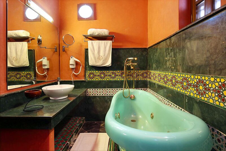 Bathroom 4, Riad Arabesque, Fès