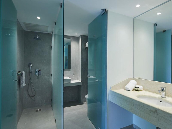 Bathroom 5, Alex Beach Hotel - Bungalows, South Aegean
