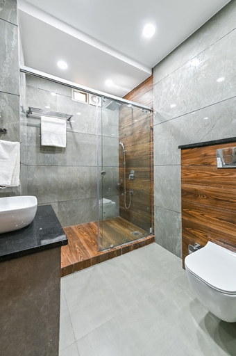 Bathroom 4, Ashoka Residency Hotel, Bhilwara