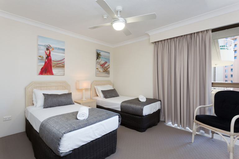 Bedroom 3, Capricornia Apartments, Gold Coast