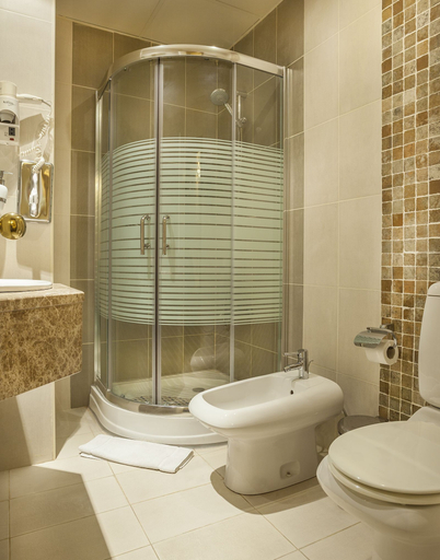 Bathroom 5, Amman West Hotel, Wadi Essier