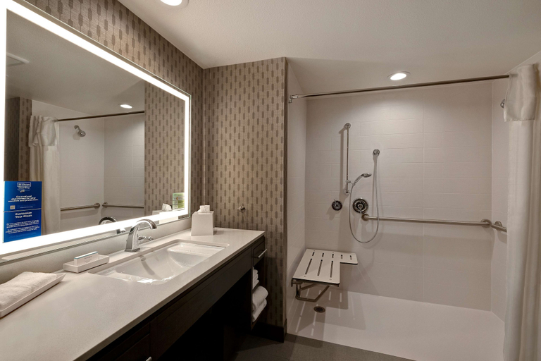 Bathroom 5, Home2 Suites by Hilton Barstow, San Bernardino