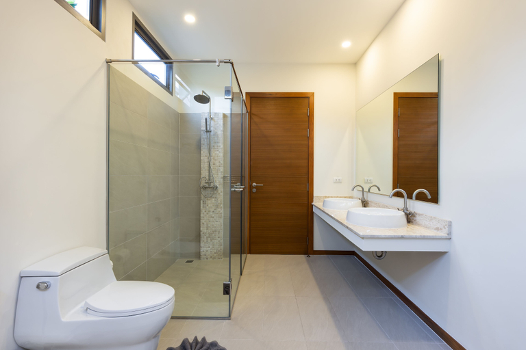 Bathroom 4, Exquisite Thai Balinese Pool Villa Mika, Pulau Phuket