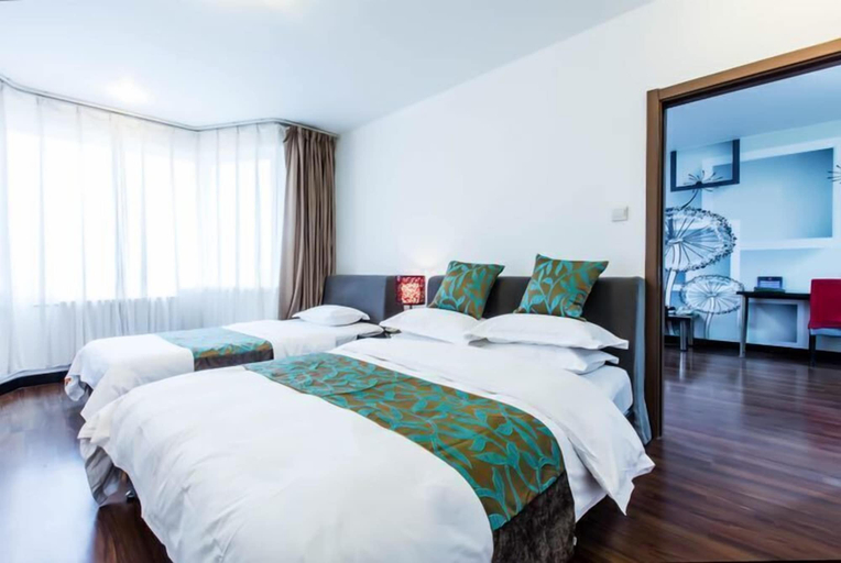 Bedroom 2, Beijing Sentury Apartment Hotel, Beijing