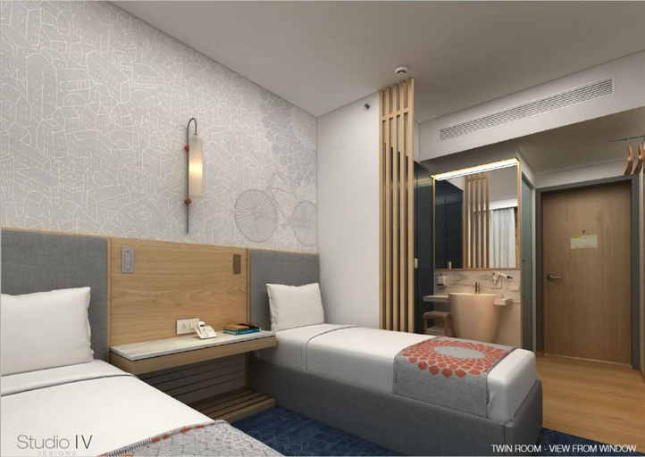 Bedroom 3, Holiday Inn Express CHENNAI OMR THORAIPAKKAM by IHG, Kancheepuram