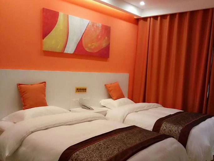 Bedroom 3, Shell Bengbu Huaiyuan County West Yuwang Road Hotel, Bengbu
