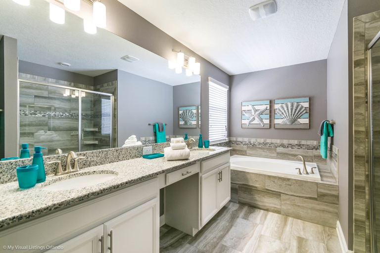 Bathroom 3, Fantastic 6 Bedroom 5 Bathroom Champions Gate, Osceola