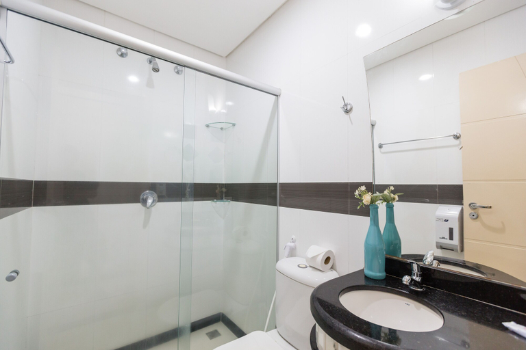 Bathroom 4, Eunapolis Plaza Hotel, Eunápolis