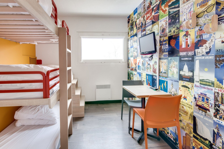 Bedroom 5, hotelF1 Bourges Le Subdray, Cher