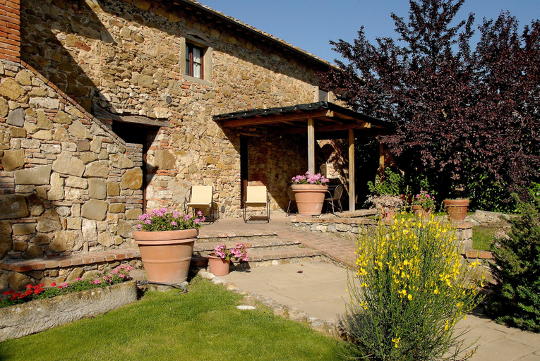 Garden view, Chianti for Four, Arezzo
