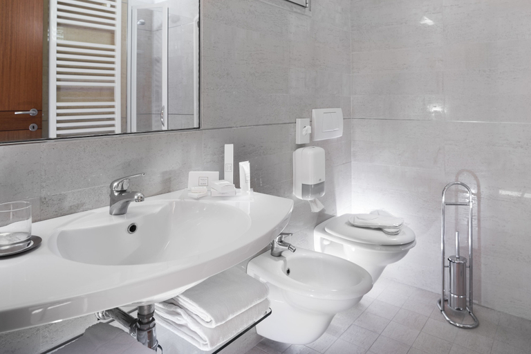 Bathroom 5, Hotel Ascot & Spa, Rimini