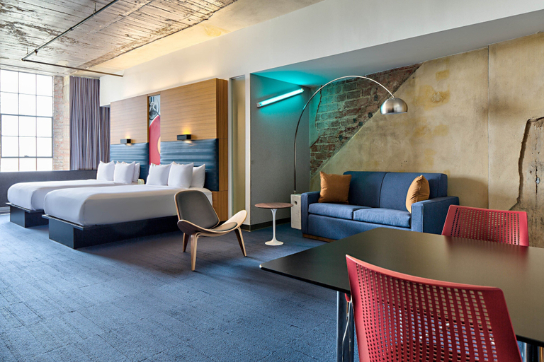 Bedroom 4, Aloft by Marriott Dallas Downtown, Dallas