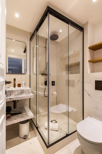 Bathroom 5, Aparthotel Quartier Libre Saint Georges, Paris