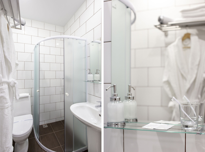 Bathroom 3, Hotel Piter by ACADEMIA, Sankt-Peterburg gorsovet