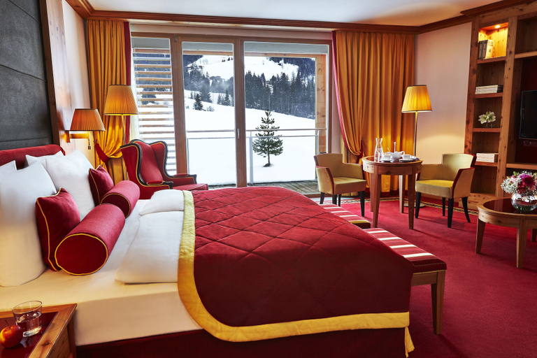 Bedroom 3, Kempinski Hotel Das Tirol, Kitzbühel