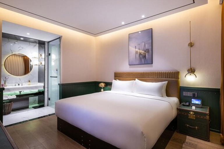 Bedroom 2, Manxin Hotel Yan'an West Road Branch, Shanghai
