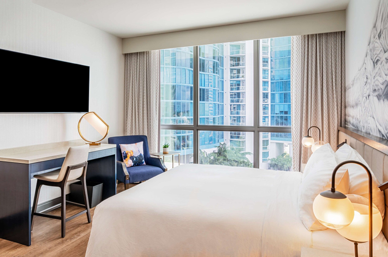 Bedroom 4, Hyatt Centric Las Olas Fort Lauderdale, Broward