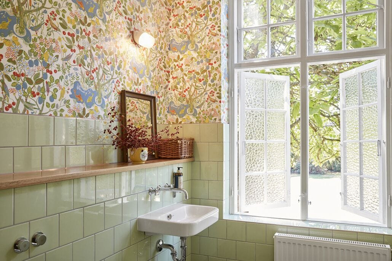 Bathroom 3, Hotel Hornbækhus, Helsingør