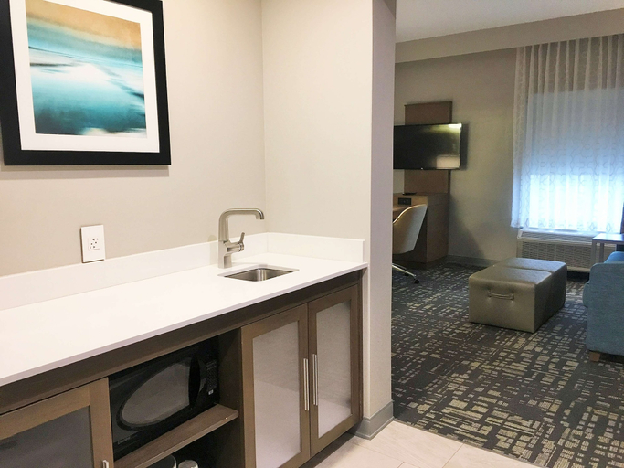Bathroom 4, Hampton Inn & Suites Dallas-The Colony, TX, Denton